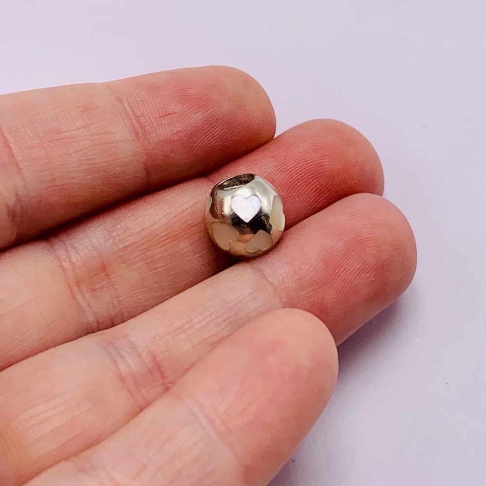 Custom listing X 2 EUC Pandora 790398MPW 
 Charm - Picture 9 of 14
